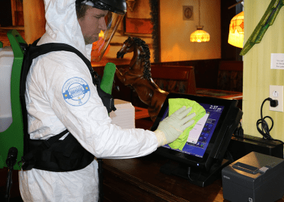 commercial janitorial disinfecting